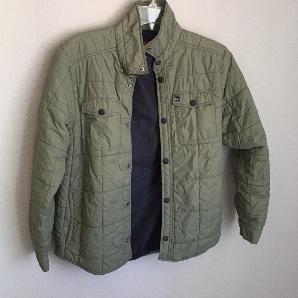 Quilted boys Quicksilver Jacket